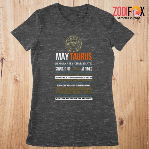 eye-catching May Taurus Remarkably Premium T-Shirts