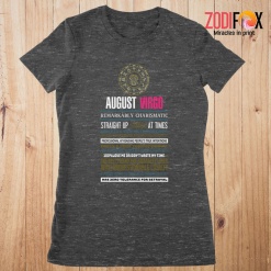 awesome August Virgo Remarkably Premium T-Shirts