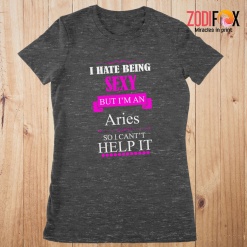 great I Hate Being Sexy Aries Premium T-Shirts