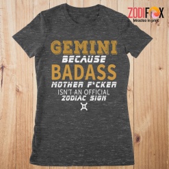 awesome Isn't An Official Zodiac Sign Gemini Premium T-Shirts