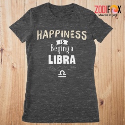 nice Happiness Is Being A Libra Premium T-Shirts