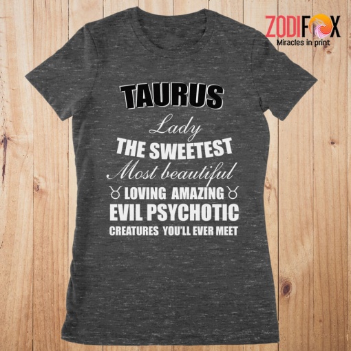 cheap Taurus Lady The Sweetest Premium T-Shirts