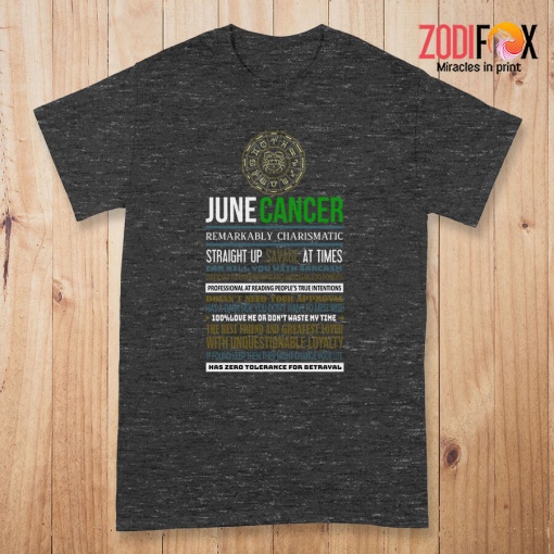 best June Cancer Remarkably Premium T-Shirts