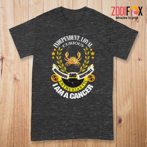 great Humorous And Adaptable Cancer Premium T-Shirts