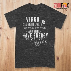 awesome Virgo Is A Night Owl Premium T-Shirts