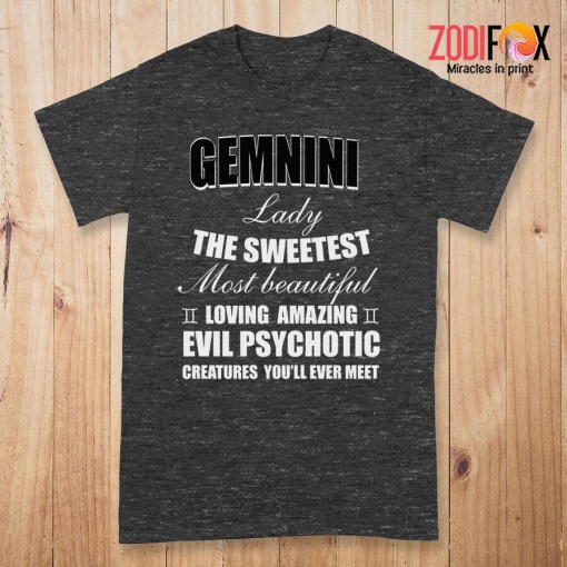 wonderful Gemini Lady The Sweetest Premium T-Shirts