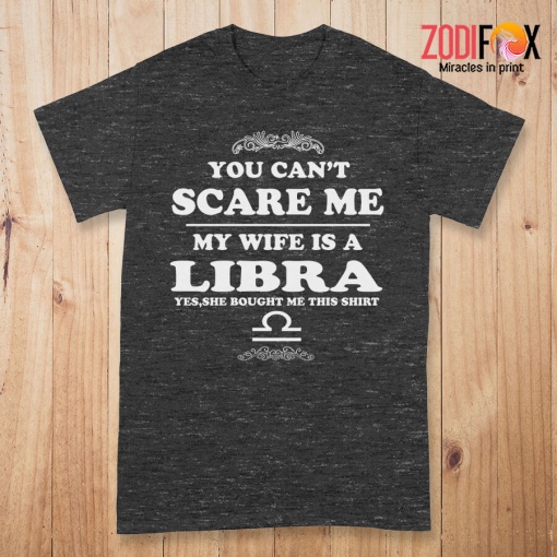 exciting My Wife Is A Libra Premium T-Shirts