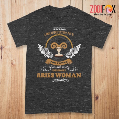 lively Extremely Pissed Off Aries Woman Premium T-Shirts