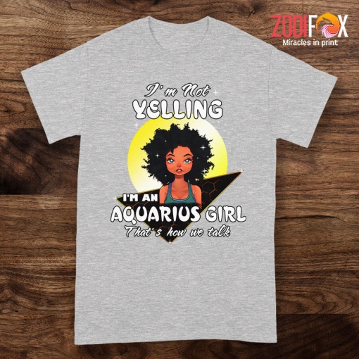 awesome That's How We Talk Aquarius Premium T-Shirts