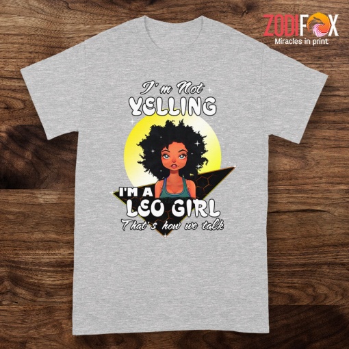 awesome That's How We Talk Leo Premium T-Shirts