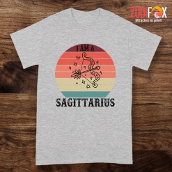 nice I Am A Sagittarius Person Premium T-Shirts