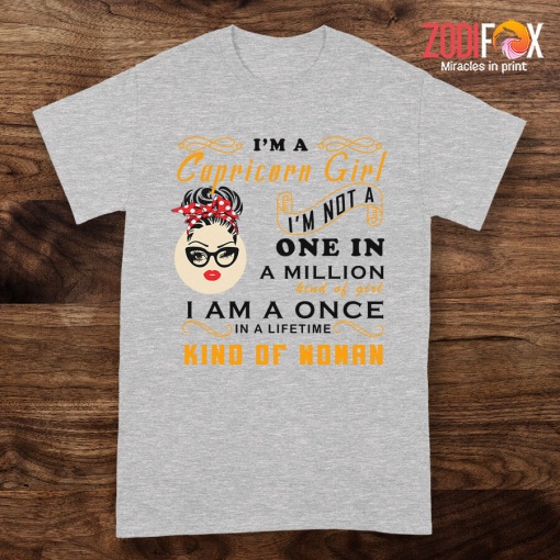 awesome I'm Not A One In A Million Kind Of Girl Capricorn Premium T-Shirts