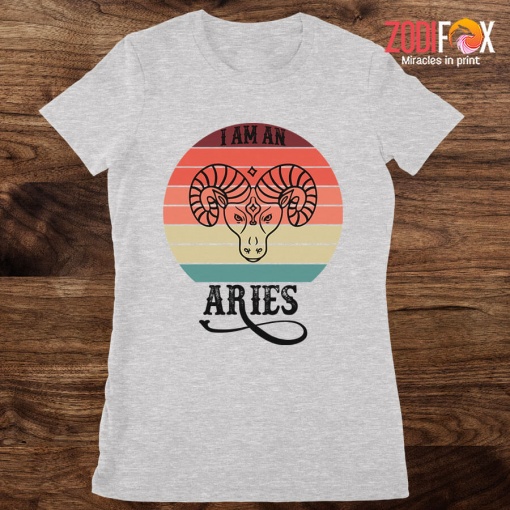 wonderful I Am An Aries Person Premium T-Shirts