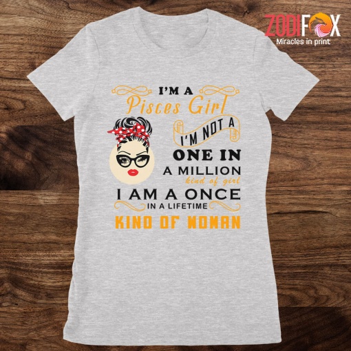 cool I'm Not A One In A Million Kind Of Girl Pisces Premium T-Shirts