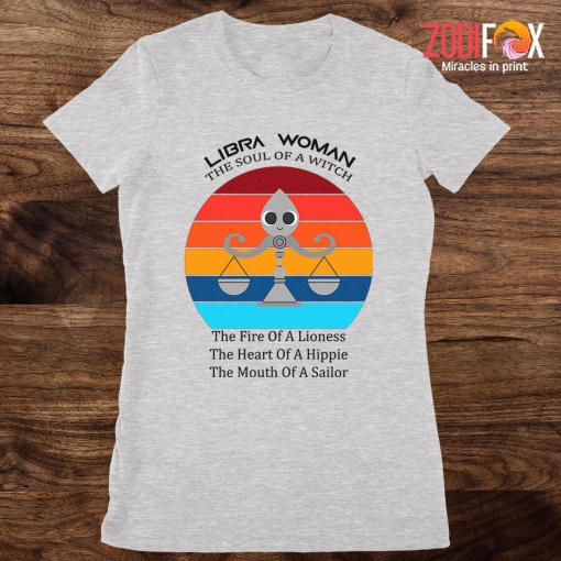 great The Soul Of A Witch Libra Premium T-Shirts