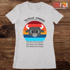 great The Soul Of A Witch Taurus Premium T-Shirts