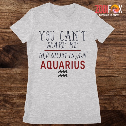 interested My Mom Is An Aquarius Premium T-Shirts