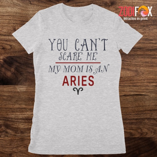 interested My Mom Is An Aries Premium T-Shirts