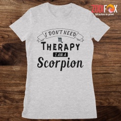 interested I Don't Need Therapy Scorpio Premium T-Shirts