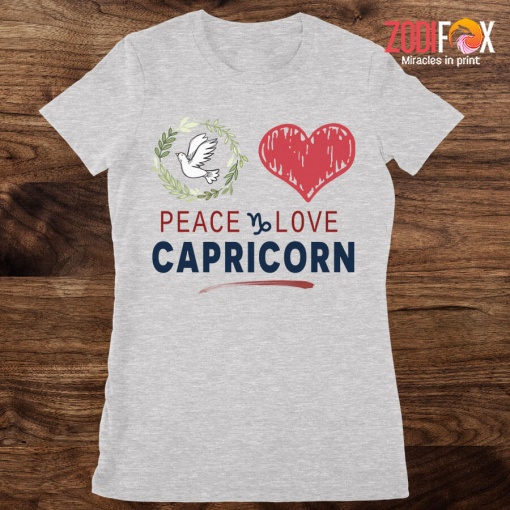 great Peace Love Capricorn Premium T-Shirts