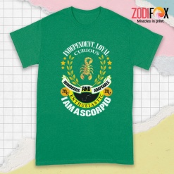 wonderful Humorous And Adaptable Scorpio Premium T-Shirts