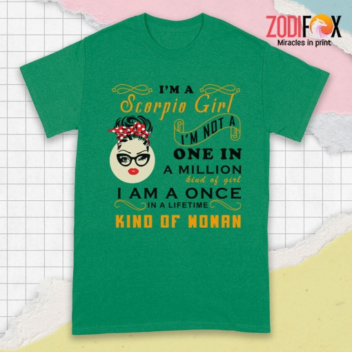 personalised I'm Not A One In A Million Kind Of Girl Scorpio Premium T-Shirts