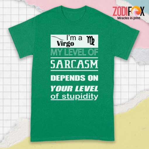 special My Level Of Sarcasm Virgo Premium T-Shirts