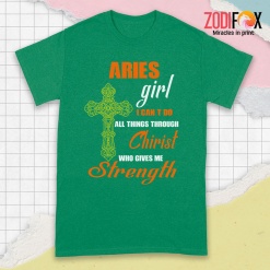 various Aries Girl I Can Do All Things Aries Premium T-Shirts