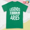meaningful Legends Are Born As Aries Premium T-Shirts