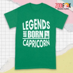 meaningful Legends Are Born As Capricorn Premium T-Shirts