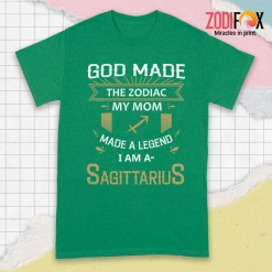 exciting God Made The Zodiac My Mom Sagittarius Premium T-Shirts