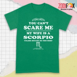 amazing My Wife Is A Scorpio Premium T-Shirts