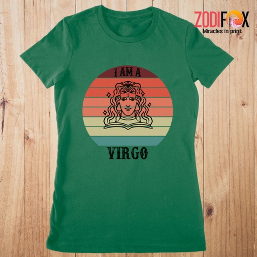 dramatic I Am A Virgo Person Premium T-Shirts