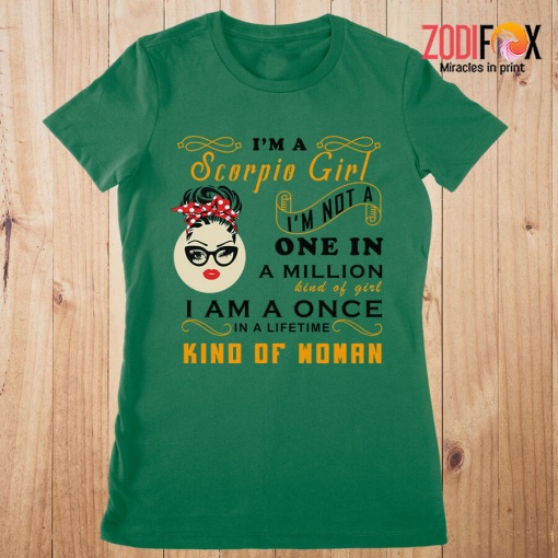 exciting I'm Not A One In A Million Kind Of Girl Scorpio Premium T-Shirts