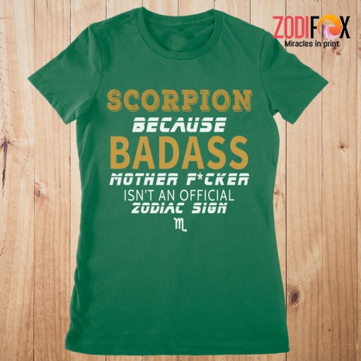 wonderful Isn't An Official Zodiac Sign Scorpio Premium T-Shirts