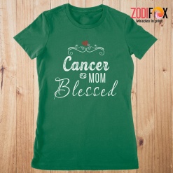 dramatic Cancer Mom Blessed Premium T-Shirts