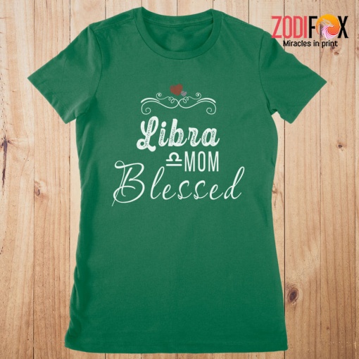 awesome Libra Mom Blessed Premium T-Shirts