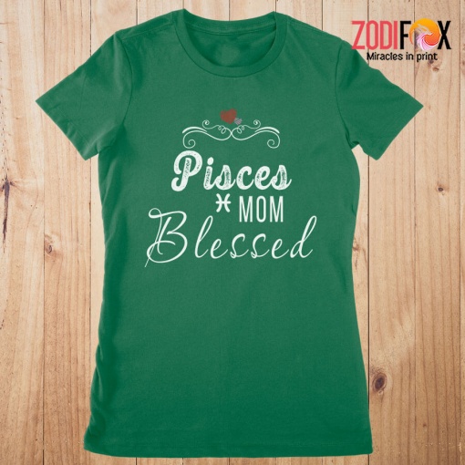 unique Pisces Mom Blessed Premium T-Shirts
