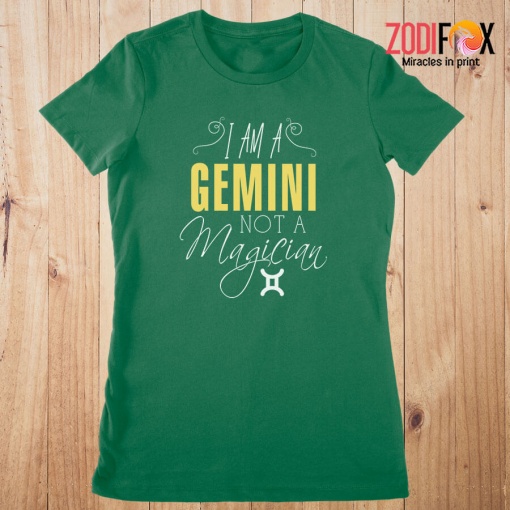 cool I Am A Gemini Not A Magician Premium T-Shirts - GEMINIPT0292