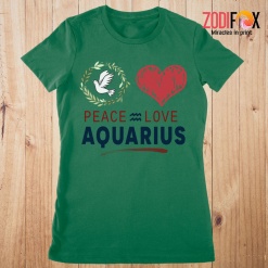 best Peace Love Aquarius Premium T-Shirts