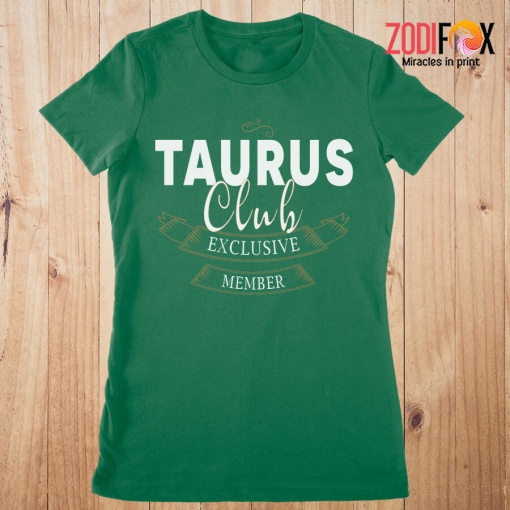 unique Taurus Club Exclusive Member Premium T-Shirts -TAURUSPT0296