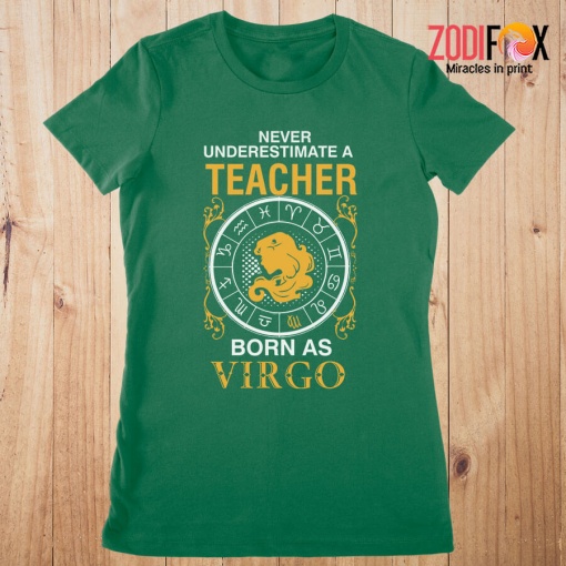 various A Teacher Born As Virgo Premium T-Shirts - VIRGOPT0304