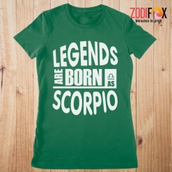 lovely Legends Are Born As Scorpio Premium T-Shirts
