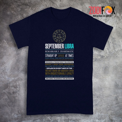 special September Libra Remarkably Premium T-Shirts