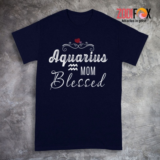 special Aquarius Mom Blessed Premium T-Shirts