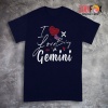 dramatic I Love Being A Gemini Premium T-Shirts