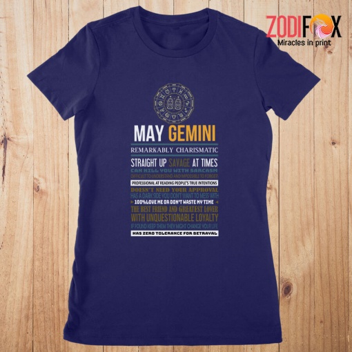 wonderful May Gemini Remarkably Premium T-Shirts