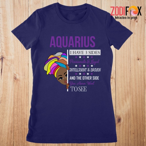 unique Loyal Intelligent Aquarius Premium T-Shirts