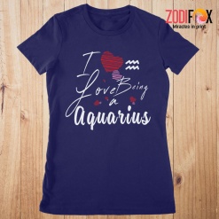 best I Love Being An Aquarius Premium T-Shirts