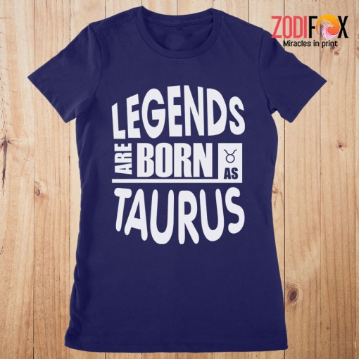 wonderful Legends Are Born As Taurus Premium T-Shirts - TAURUSPT0307